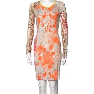 Gary graham silk dress